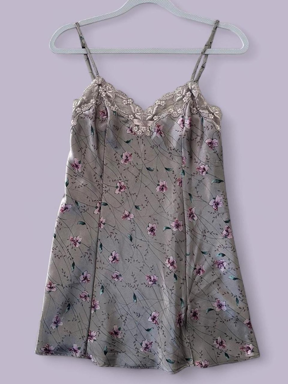 Vintage Y2k Victoria's Secret Floral Fairy Grunge Slip Dress